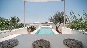 Hermosa y moderna villa con vista al mar con vistas a Porroig y Formentera