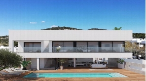 Villa moderna y hermosa a estrenar en venta en Ses Torres-Ibiza