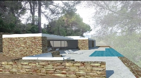 Terreno de 15.000m2 con licencia para construir una casa de 186m2 con piscina en Santa Gerdrutis