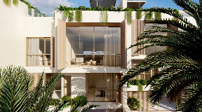 Nuevo apartamento exclusivo en planta baja con hermoso jardín cerca de Ibiza