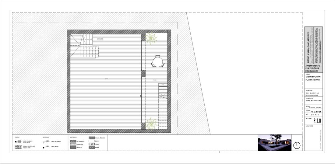 Parcela urbana de 1.377 m² en la zona de Cas Mut en Sant Jordi posibilidad de construir una vivienda unifamiliar de dos plantas con vistas al mar