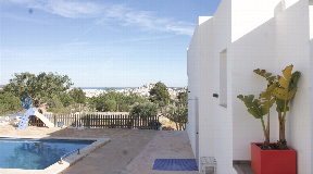Casa con vistas panorámicas a Ibiza y Formentera