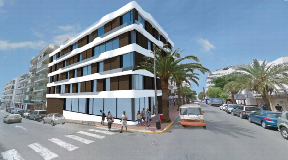 Proyecto con licencia para hotel boutique en Santa Eulalia