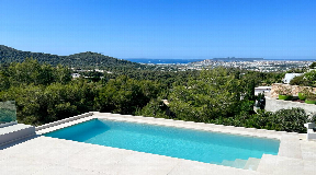 Maravillosa villa con bonitas vistas a d'alt Villa y Formentera en venta en Can Furnet
