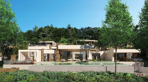 Villas de lujo en parcelas de 1500 metros cuadrados con vistas al golf en Roca Llisa
