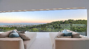 Villa de lujo con fantásticas vistas al mar en Cas Mut - Ibiza